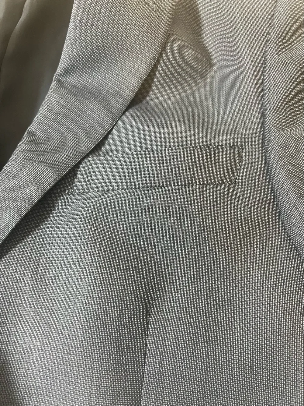 Hart Schaffner Marx Men's Dark Blue Two-Button Sport Coat